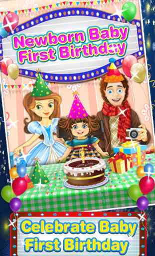 Baby First Birthday Party - New baby birthday planner game 1