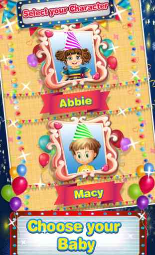 Baby First Birthday Party - New baby birthday planner game 2