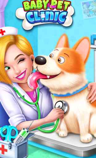 Baby Pet Doctor - Animal Surgery Games 1