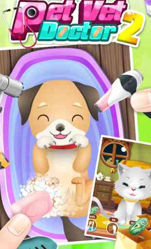 Baby Pet Vet Doctor - kids games 2