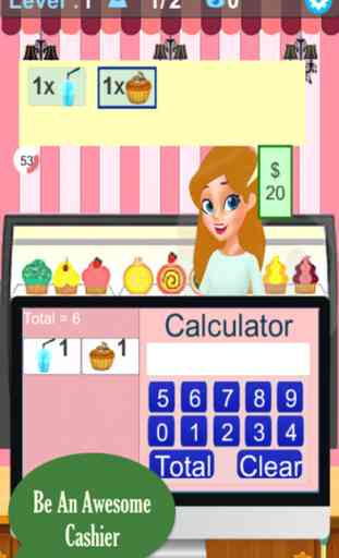 Bakery Cashier Blitz : best supermarket coffee salon game For Kids 3