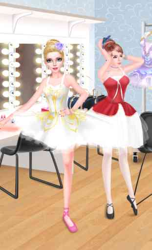 Ballerina Girls - Beauty Salon: Ballet Makeup, Dressup and Makeover Games 4