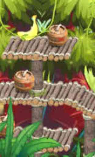 Banana Monkey Jungle Run Game 2 - Gorilla Kong Lite 1