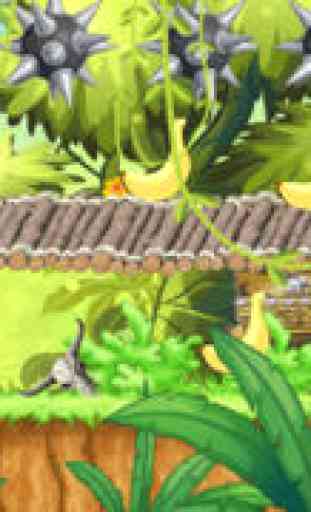 Banana Monkey Jungle Run Game 2 - Gorilla Kong Lite 2