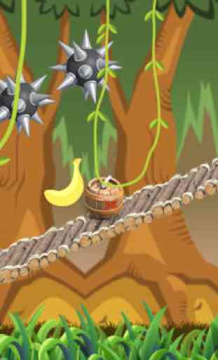 Banana Monkey Jungle Run Game - Gorilla Kong Lite 4