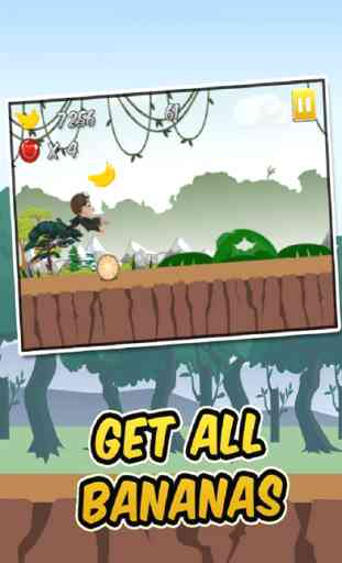 Banana Monkey Run - Crazy Spider Jump Minion Fun Rush 3