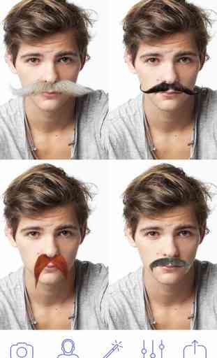 Beard and Mustaches Photo Booth - Men Beard Style Photo Effect for MSQRD Instagram 4