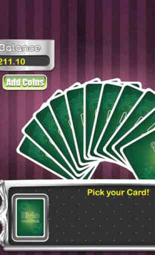Best Hi-Lo Casino Card Rivals - good Vegas card betting game 4