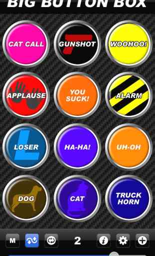 Big Button Box - funny sounds, sound effects buttons, pro fx soundboard, fun games board, scary music, annoying fart noises, jokes, super cool dj effect, cat, dog & animal fx 4