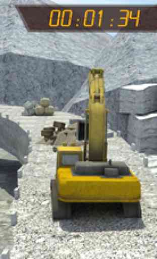 Big Rig Excavator Crane Operator & Offroad Mining Dump Truck Simulator Game 2