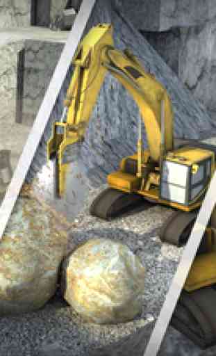 Big Rig Excavator Crane Operator & Offroad Mining Dump Truck Simulator Game 3