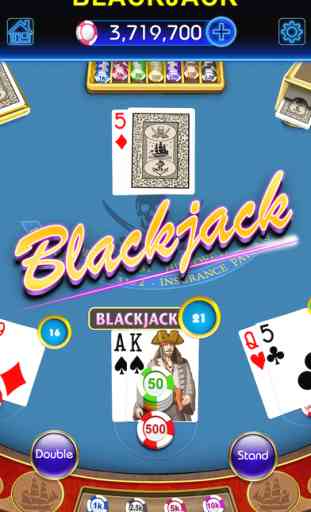 Blackjack - blackjack free + Vegas Casino-style blackjack 21 + free blackjack trainer game 1