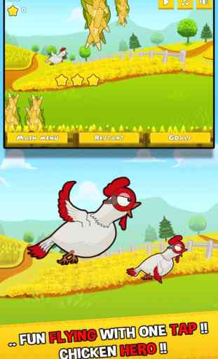 Barney Chicken Invaders - The flying farm heroes 1