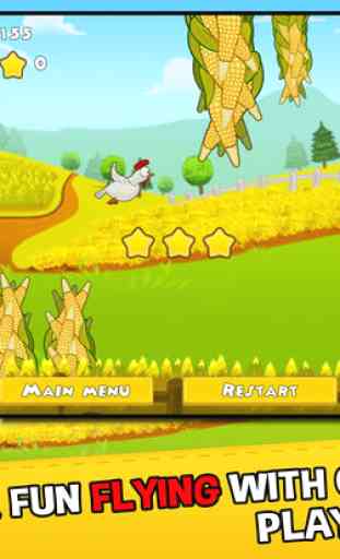 Barney Chicken Invaders - The flying farm heroes 3