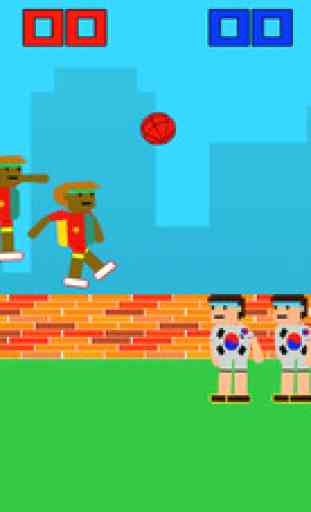 Basketball Kick - a Physics & Bouncy & Battle all stars game 3
