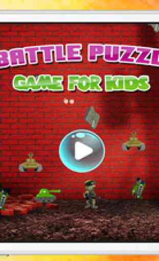 Battle Army Equipment Puzzle Game for Kids 2