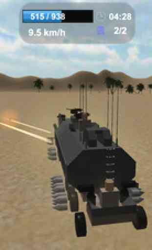 Battle Car Craft - Ride in block tanks you build 2