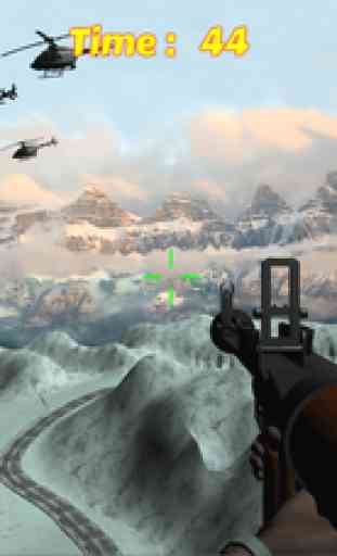 Bazooka Helicopter Shooting Sniper Game 4