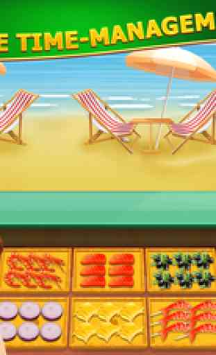 Beach Party Cookout Fever: Delicious Oceanside Cooking Scramble FREE 1