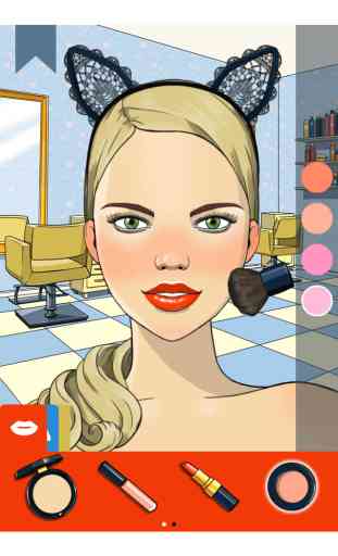 Beauty Salon makeover game - makeup and hairdressing 4