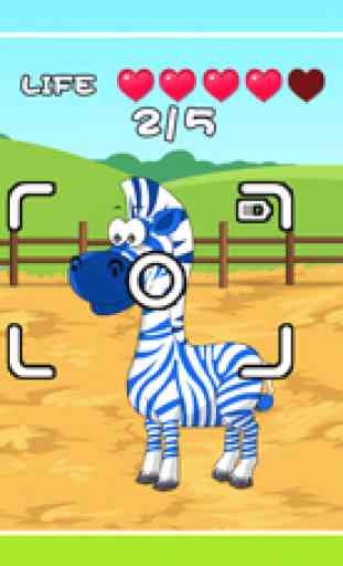 Belle's playtime with baby zebra - kids game free 2
