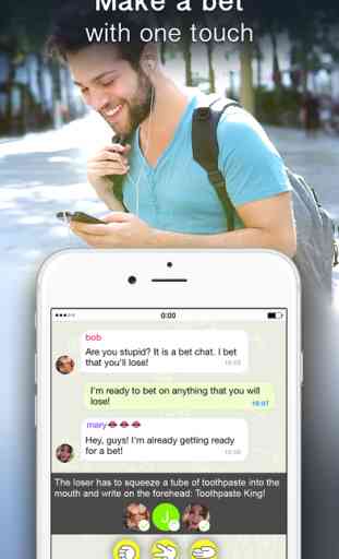 BetChat - free dating chat and random bet app 2
