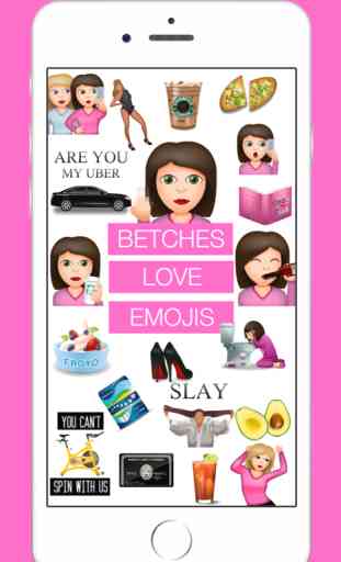 Betches Love Emoji - Extra Emojis Keyboard For iPhone Texting 4