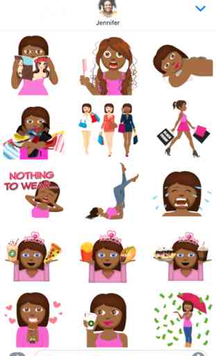 BFF Eve – Fun Girly Emoji Stickers for iMessage 2
