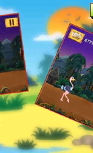 Big Bird Run - Ostrich's Crazy Jungle Splash (Free Game) 3