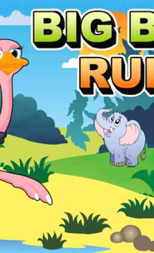 Big Bird Run - Ostrich's Crazy Jungle Splash (Free Game) 4