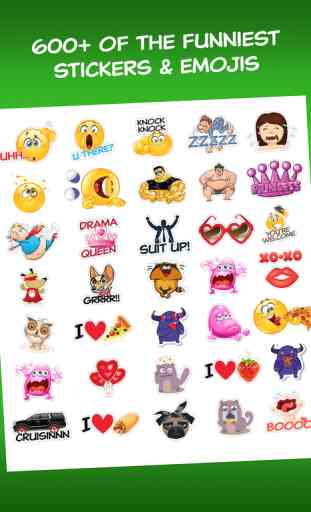 Big Emoji Stickers - Extra Funny Sticker Emojis for Messages & Texting 4