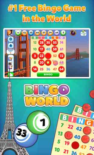 Bingo World HD - FREE Bingo and Slots Game 1