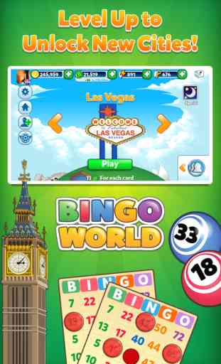 Bingo World HD - FREE Bingo and Slots Game 3