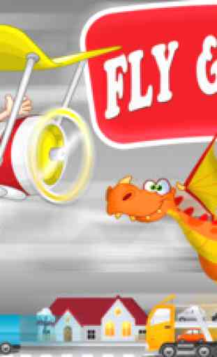 Biplane Racer for Kids - Airplane Flying Game 1