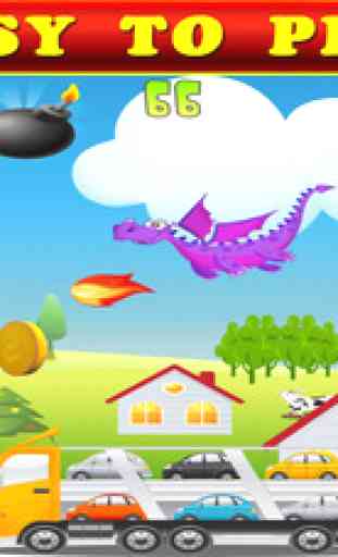 Biplane Racer for Kids - Airplane Flying Game 2