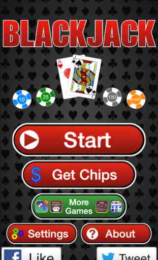 Blackjack - Free Casino Style Blackjack 21 Gambling Simulator 3