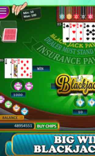 BlackJack - Play Blackjack Casino 21 Card Game! 3