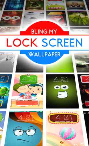 Bling My Lock Screen Wallpaper - Make Custom Designer Wallpapers With Face Maker 1