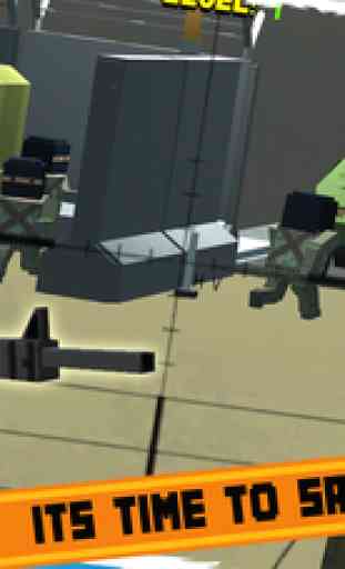 Block Battles City War : Pixel Cops Gun craft in robbers world Game 1