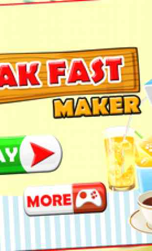 Breakfast Maker – Make food in this crazy cooking game for little kids 1