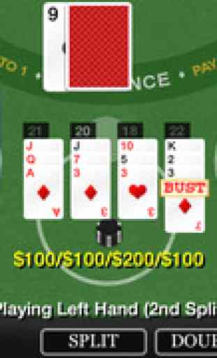 Blackjack 21 Professional Simulator (21 Pro Sim) (Vegas Casino Fun) 1