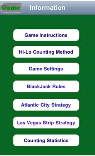 BlackJack Counting Trainer 2