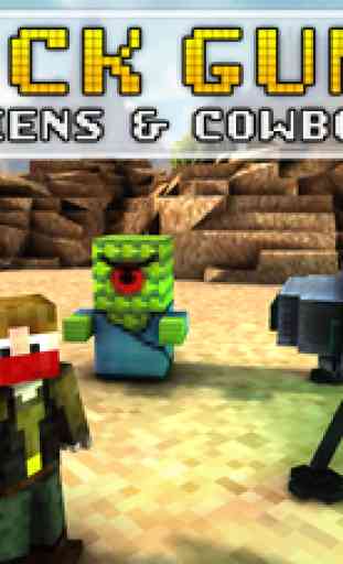 Block Gun 3D: Aliens and Cowboys 1