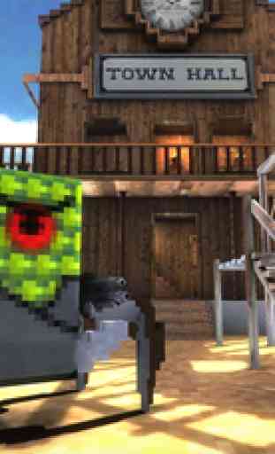 Block Gun 3D: Aliens and Cowboys 2
