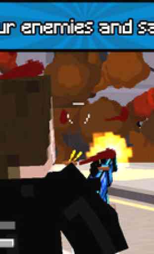 Block Hero - Pixel City Under Fire 2