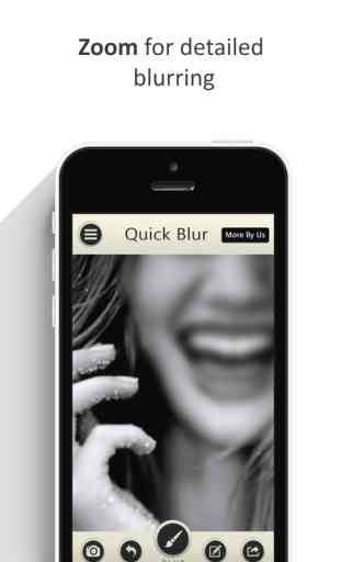 Blur effect for Video in a Touch-Background Editor 3