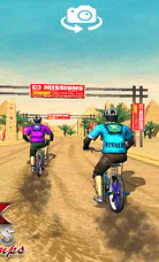 BMX Supercross Champs - Free Bicycle Stunt Racing 3