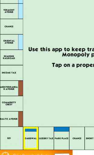 Booklet - property tracker for McDonald's Monopoly 2
