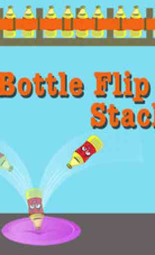 Bottle Flip Stack - Bottle flip diving free games 4