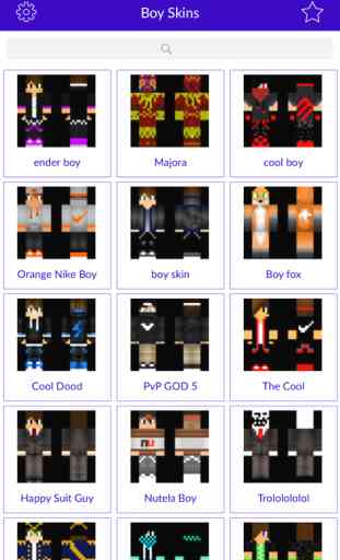 Boy Skins - New Skins for Minecraft PE & PC 1